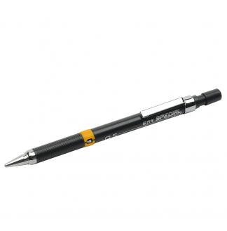 竖条钢夹旋圈科技0.5mm针管2B自动铅笔