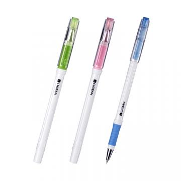 简约素白淡色夹0.5mm配RS02系列芯拔帽中油笔