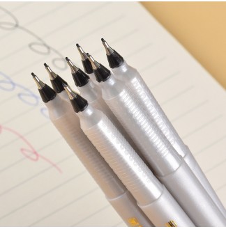 会议记录签字0.5微孔珠头水性笔