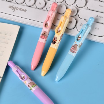 卡皮转转笔CS0.5配RS09按动中性笔