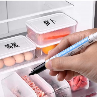 耐低温冷冻包装标识小双头记号笔